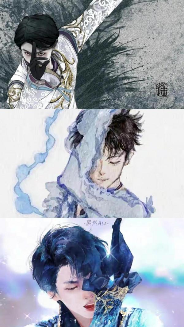 羽生結弦｜桌布｜自制