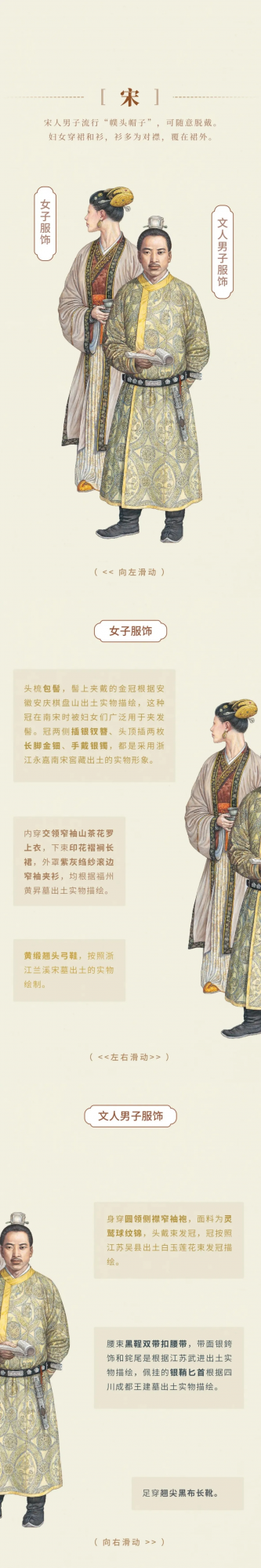 漫畫：中國古代服飾有多美？中國服飾通史告訴你