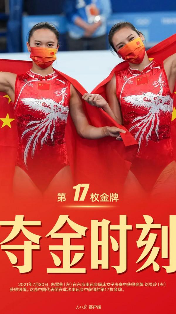 珍藏！中國軍團東京奧運38金全記錄