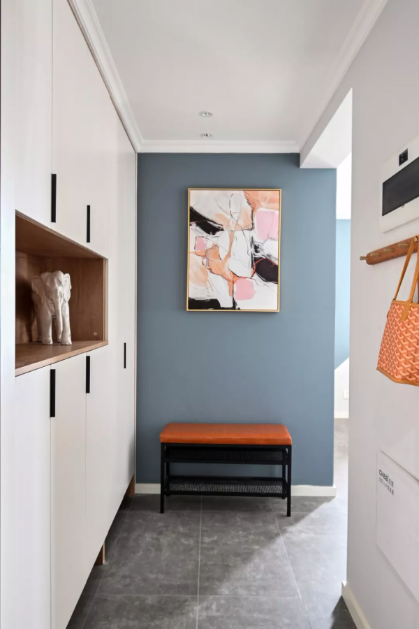 100平現代北歐風裝修案例，穩重中帶有輕鬆