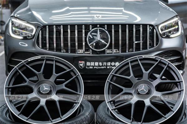 賓士GLC coupe AMG升級卡鉗輪轂排氣 安全改裝 賓士GLC coupe AMG升級卡鉗輪轂排氣 安全改裝