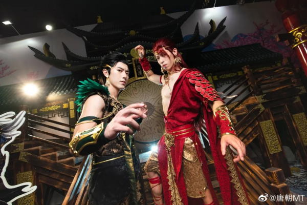 cos王者榮耀達摩的小哥火了！一身肌肉媲美漫畫人物，網友：真帥