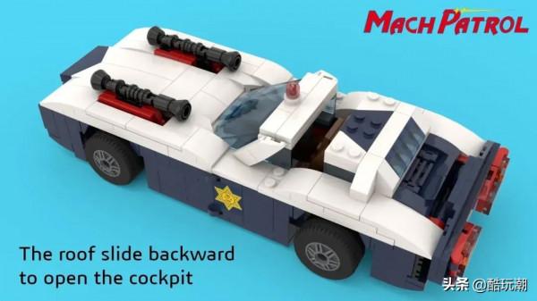 樂高Ideas作品《無敵鋼人泰坦3》“馬赫巡邏車”獲得10000票支援