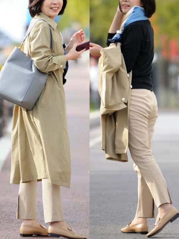 這才是60歲普通人該有的秋季打扮，不顯老、不扮嫩，極盡優雅氣質