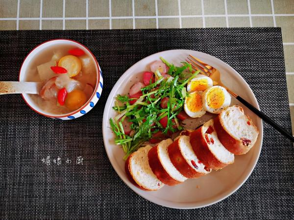 7天精緻且不重樣的早餐來了，食物品種多營養豐富，做法又簡單