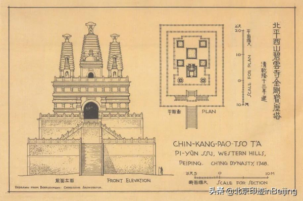 循著梁思成的手繪圖稿，到北京古蹟裡尋幽訪勝