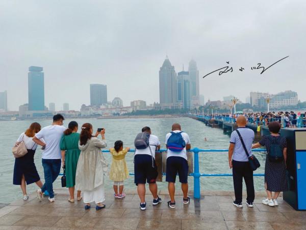 山東青島的“標誌性”景點，已有100多年曆史，遊客都必須來打卡