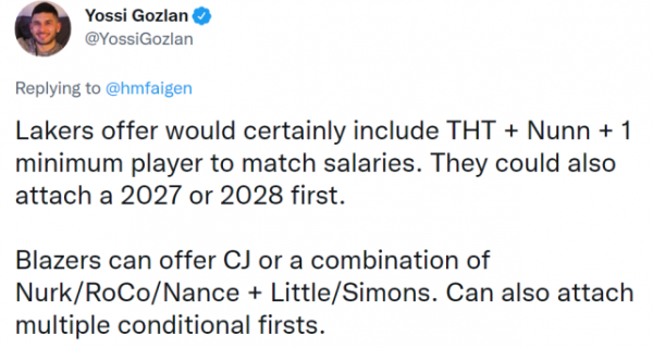 曝湖人慾搶西蒙斯與格蘭特！名記解析報價籌碼：兩筆交易難度不同