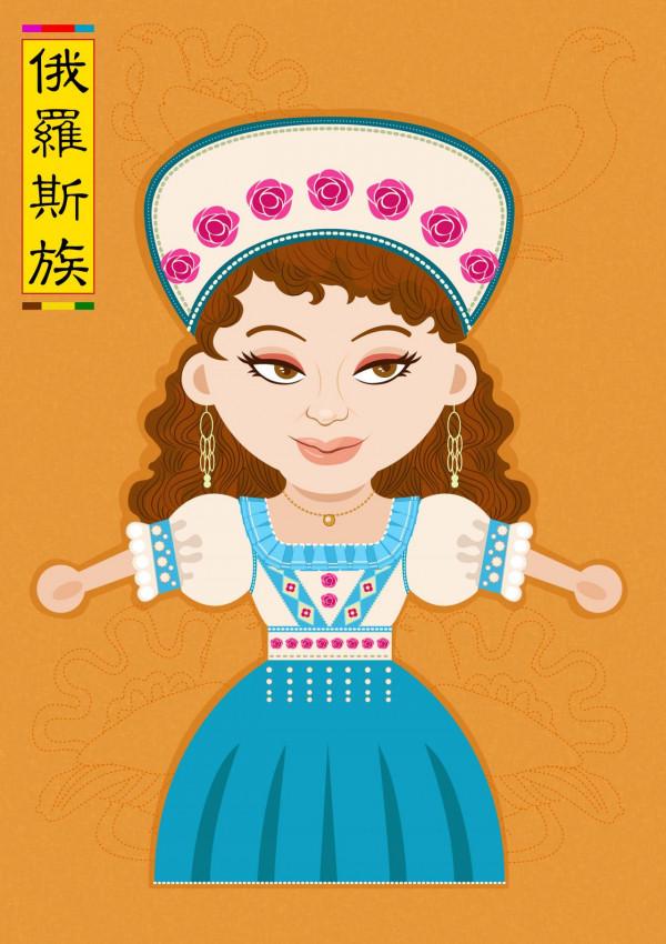 中國各民族傳統服飾｜插畫 簡直不要太可愛（第4期）