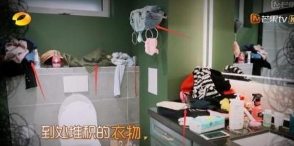 明星的家有多亂？謝娜家無處站腳，袁姍姍家衛生間像菜市場