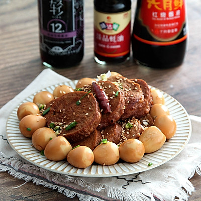 翻山越嶺只為這道鵪鶉蛋滷“素雞”