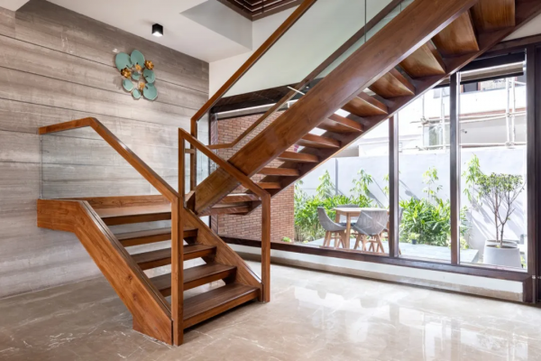 印度西杜住宅,懸浮的磚盒 印度西杜住宅,懸浮的磚盒