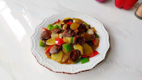 五香肉腸萵筍片