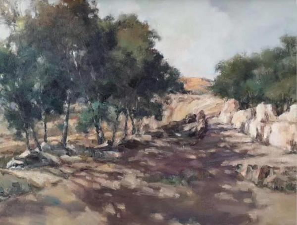 油畫家胡永斌作品