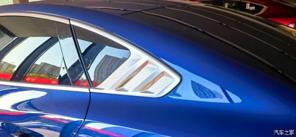 漢EV旗艦 5G丹拿音響版 極光藍車身+金鱗橙內飾 高階感滿滿