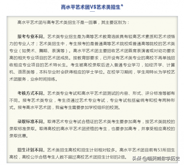 考級真的對升學有幫助麼?高水平藝術團與高考藝術類有哪些區別? 考級真的對升學有幫助麼?高水平藝術團與高考藝術類有哪些區別?