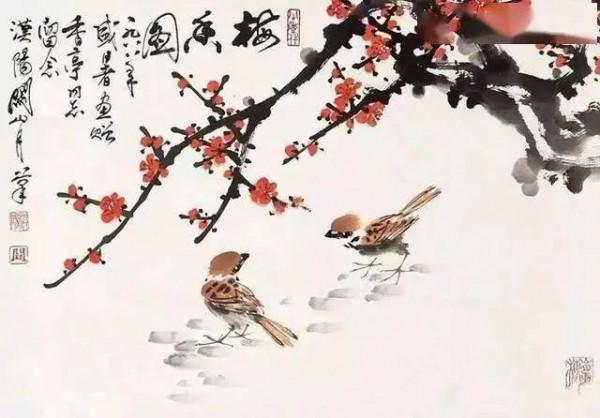 王雪濤、關山月、孫其鋒筆下的麻雀各有神韻