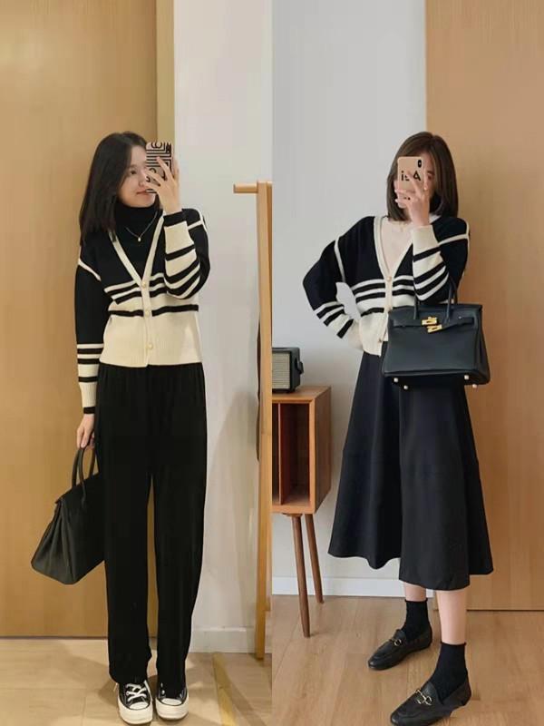 開春首件單品一定要選&OpenCurlyDoubleQuote;針織開衫&rdquo;，溫柔實用不說，這樣搭好氣質