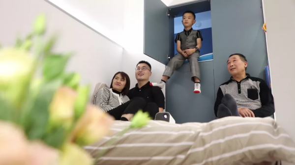 43㎡小戶型住下5口人,還能有家庭圖書館 43㎡小戶型住下5口人,還能有家庭圖書館