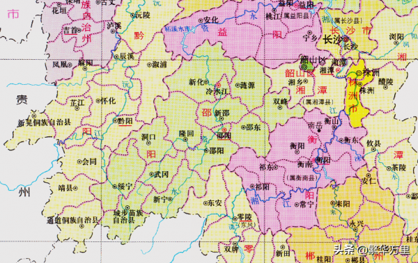 湖南省的區劃調整，13個地級市之一，懷化市為何有13個區縣？