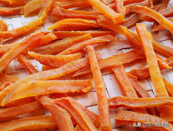 曬紅薯幹，牢記2個技巧，紅薯幹軟糯不幹硬，學會後再也不用買了