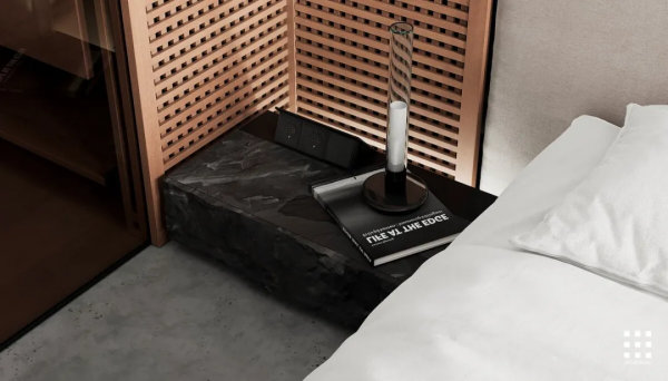 62㎡水泥灰+原木，溫暖舒適