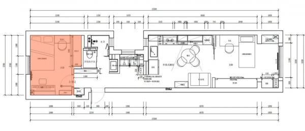 這個50㎡老破小厲害了！靠20㎡收納和四分離衛生間逆襲
