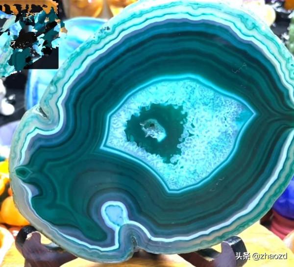 珍貴多彩瑪瑙奇石鑑賞