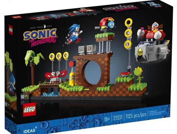 索尼克樂高積木正式宣佈將於明年1月1日開售