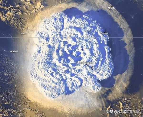 湯加火山噴發能量相當於1000枚原子彈，這是多大的威力？