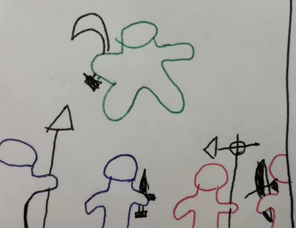 小兜原創漫畫《單合戰》