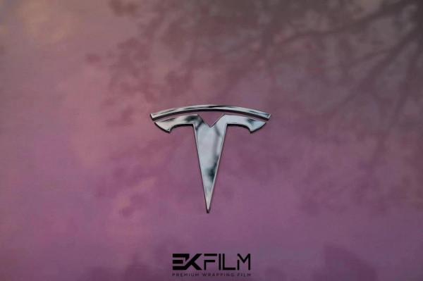 ​EK改色膜：特斯拉Model 3改色夢幻火山灰