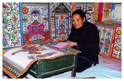 陝西農婦10年連生13個孩子，一生清貧，卻靠一雙巧手驚豔聯合國