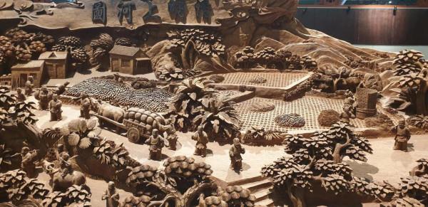 絕世木雕,清明山河圖 絕世木雕,清明山河圖