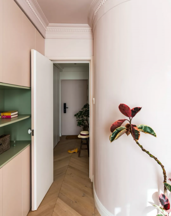 90後北京女孩的家太“哇塞”了！58W裝60m²，卻把一半面積給臥室