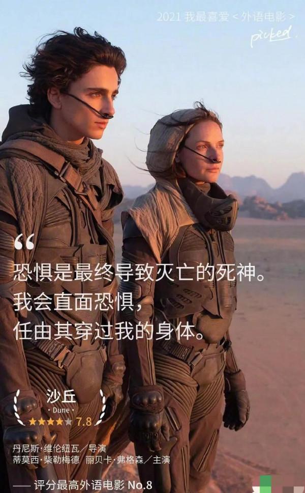 2021某瓣評分最高的外語電影TOP10分享