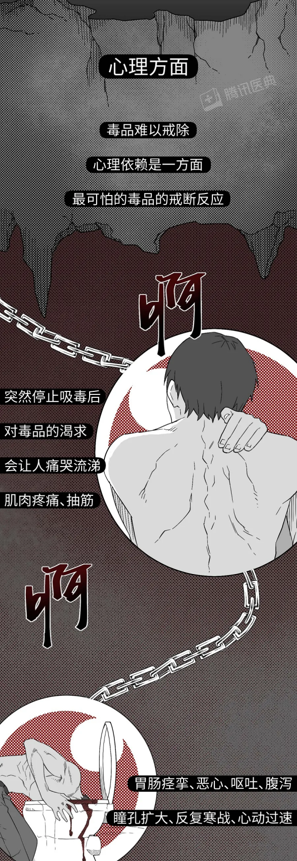 一時軟弱，一世追悔！震撼禁毒漫畫，告訴你吸毒不戒的最終下場