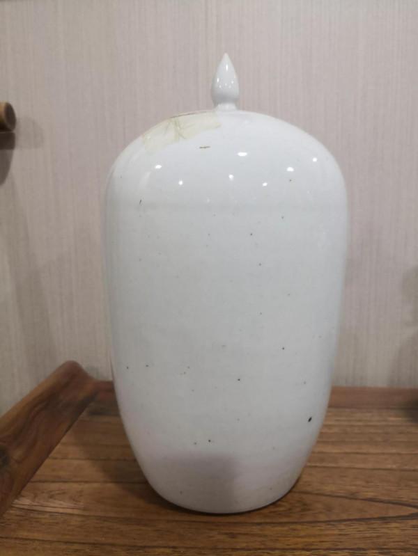 民國粉彩冬瓜罐