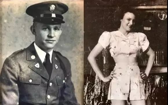 現實版的美國隊長和佩吉的愛情故事，看完你感動了麼？