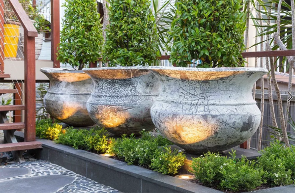 5個用竹子做裝飾的30㎡小花園，顏值瞬間提升了一大截