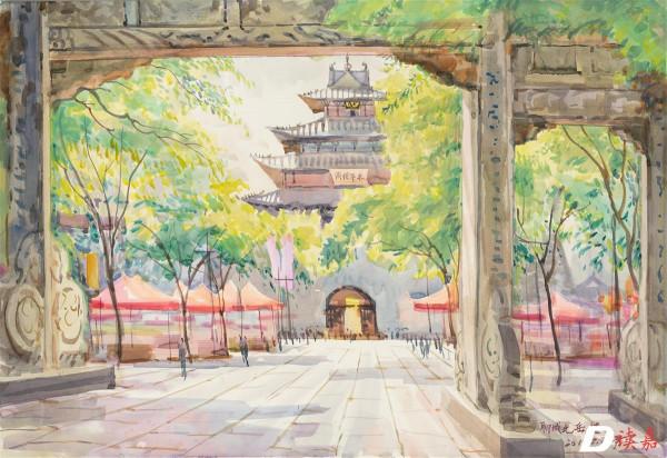 來這個展覽,看一個花甲畫家筆下的大運河 來這個展覽,看一個花甲畫家筆下的大運河