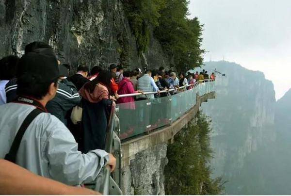 這個國慶假，到處真是人山與人海