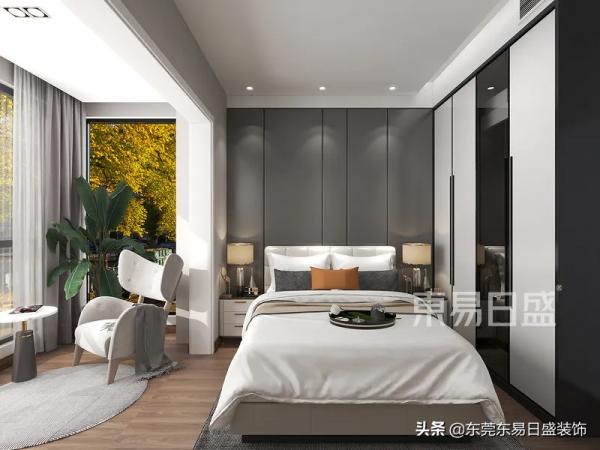 125㎡現代輕奢風格裝修 次臥改造後真香