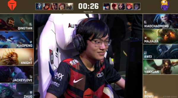 TES練陣容出事了！上中野集體迷失！德杯不敵主播隊