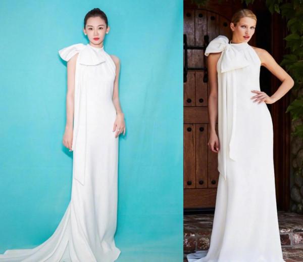 蝴蝶連衣裙苗苗最美