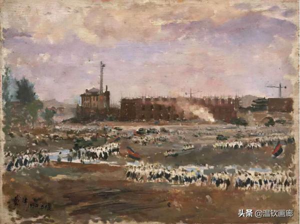 99歲愛國畫家戴澤抗美援朝期間珍貴寫生