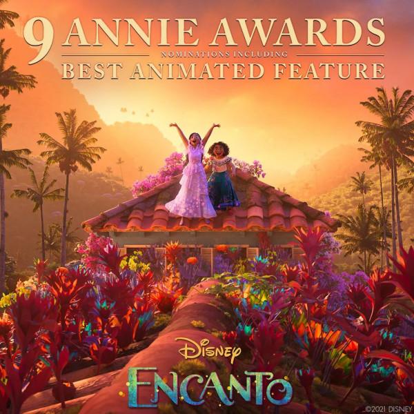 第49屆動畫安妮獎提名名單公佈！迪士尼獲10項提名領跑本屆