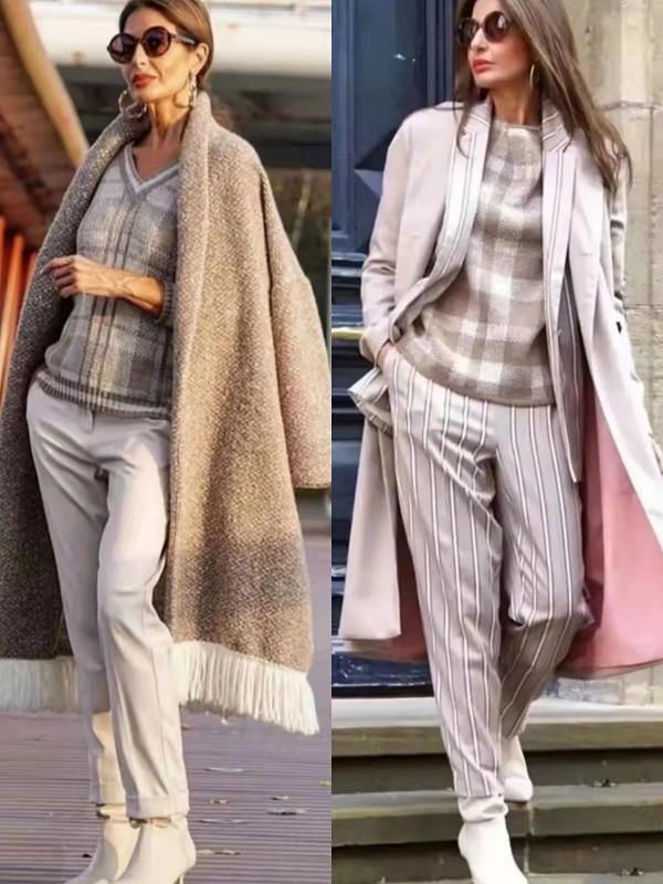 穿搭從“小家子氣”到“時尚高階”，需要什麼？看50+博主就知道