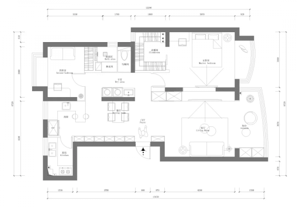 110㎡北歐風兩居，用色彩啟用空間活力，用設計提升居住體驗