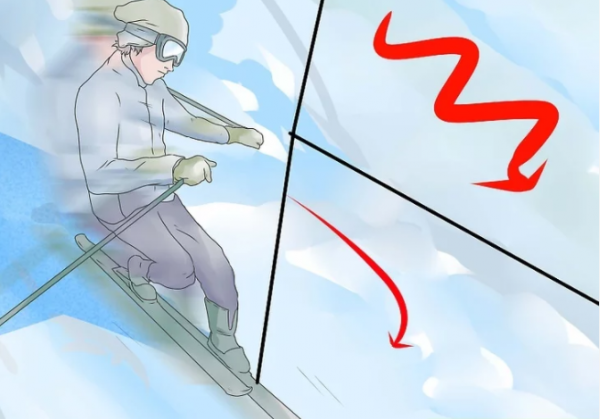 如何在深雪中滑雪